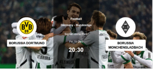 Borussia Dortmund vs Monchengladbach